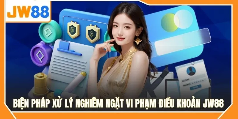 Biện pháp xử lý nghiêm ngặt vi phạm điều khoản JW88