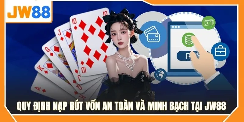 Quy định nạp rút vốn an toàn và minh bạch tại JW88